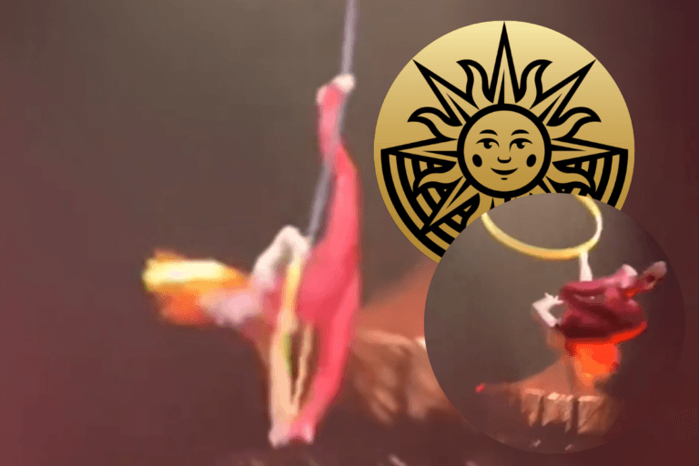 Imagen: Acróbata de Cirque du Soleil sufre aparatosa caída en pleno espectáculo; ¿qué le pasó?