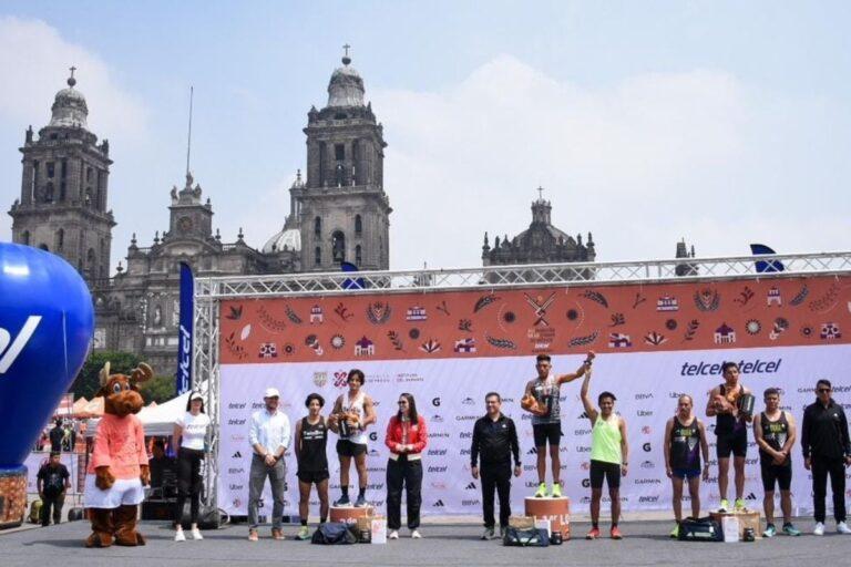 Imagen: ¡Orgullo hidalguense! Rubicel Hernández conquistó su quinto podio en Maratón de la CDMX