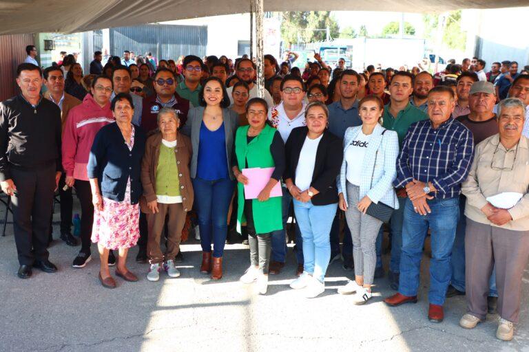 Imagen: Susy Ángeles inauguró pavimentación y alumbrado público, en Tizayuca