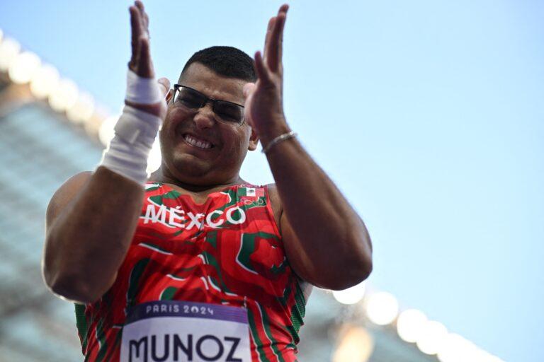 Imagen: Uziel Muñoz clasifica a la final de bala en los Juegos Olímpicos París 2024