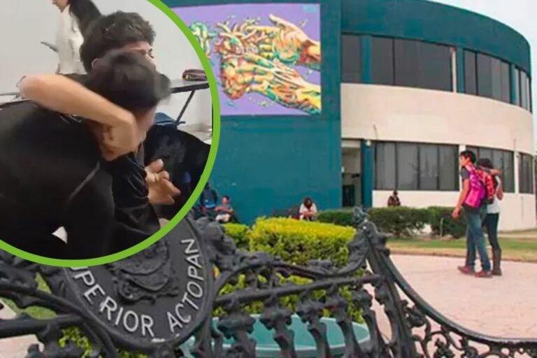 Imagen: Se viraliza terrible agresión a estudiante de preparatoria de la UAEH 