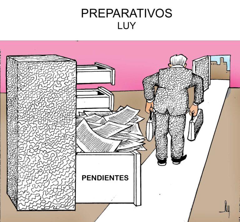 Imagen: Preparativos