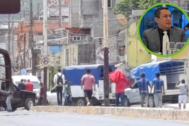 Imagen: ¿Qué exigen pobladores de Pahuatlán? Se manifiestan y retienen al subsecretario de Gobierno