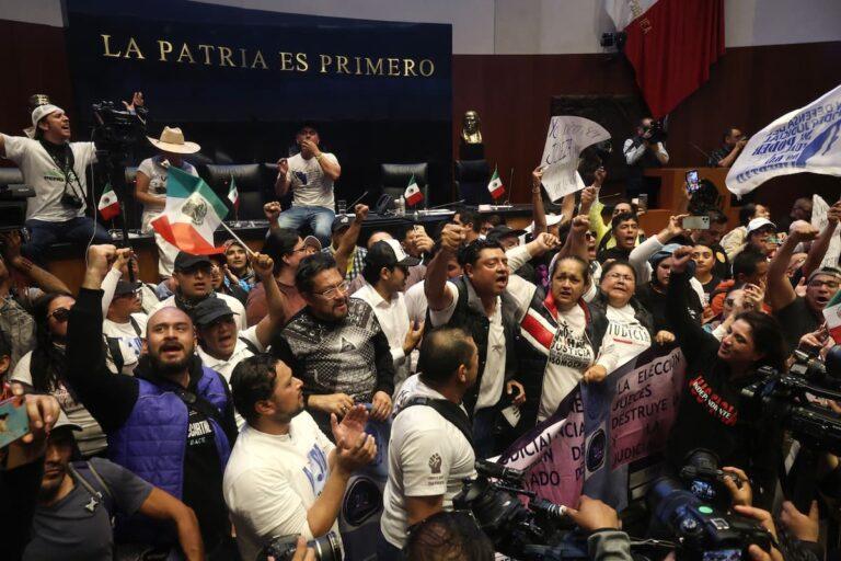 Imagen: Reforma judicial es aprobada por el Senado con 86 votos a favor