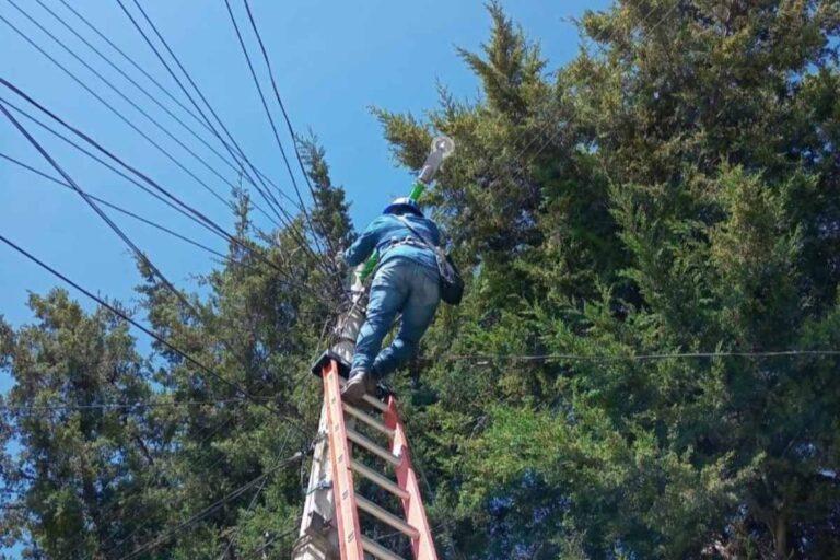 Imagen: Tulancingo realiza censo de luminarias tipo LED que no funcionan 