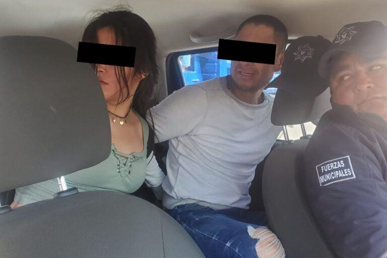 Imagen: Detienen a pareja por robos en Cuautepec