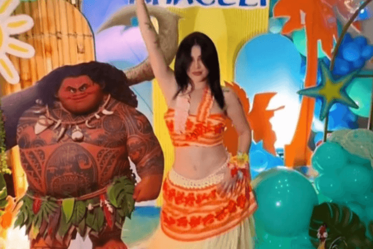 Imagen: Gomita se enfrenta a las críticas con humor en su fiesta temática de Moana; ¿por qué la organizó así?