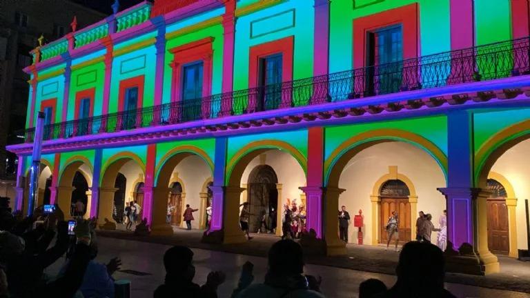 Imagen: Buscan implementar espectáculos de video mapping en Hidalgo