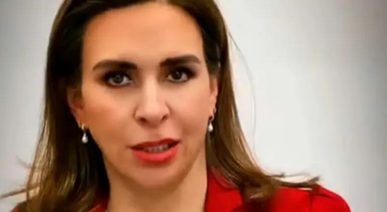 Imagen: ´La acalorada discusión entre Carolina Viggiano y Saúl Monreal en el Senado