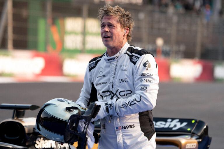 Imagen: ¿Qué hacía Brad Pitt en el Gran Premio de México de la Fórmula 1?