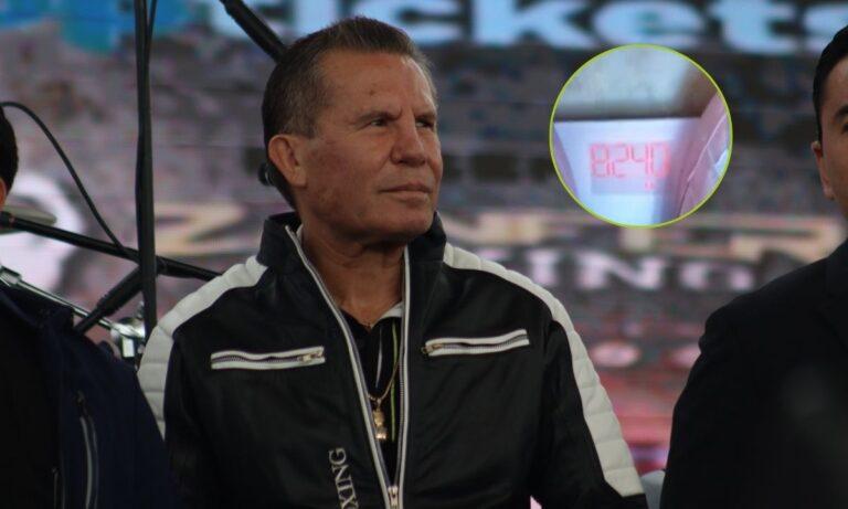 Imagen: Con pruebas, Julio César Chávez defiende a su hijo por cancelación de la pelea 