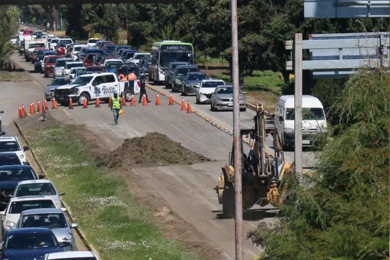 Imagen: Siete obras simultáneas colapsan a Pachuca