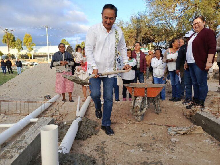 Imagen: Empezó la construcción del Corredor Artesanal del Valle del Mezquital