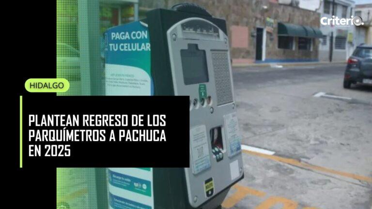 Imagen: Plantean regreso de los parquímetros a Pachuca en 2025