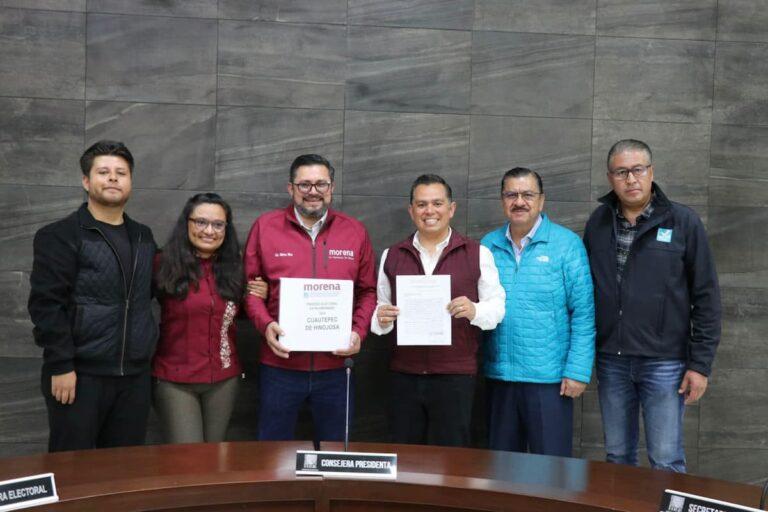 Imagen: Candidato de Morena se registra para las elecciones de Cuautepec de Hinojosa, ¿de quién se trata?