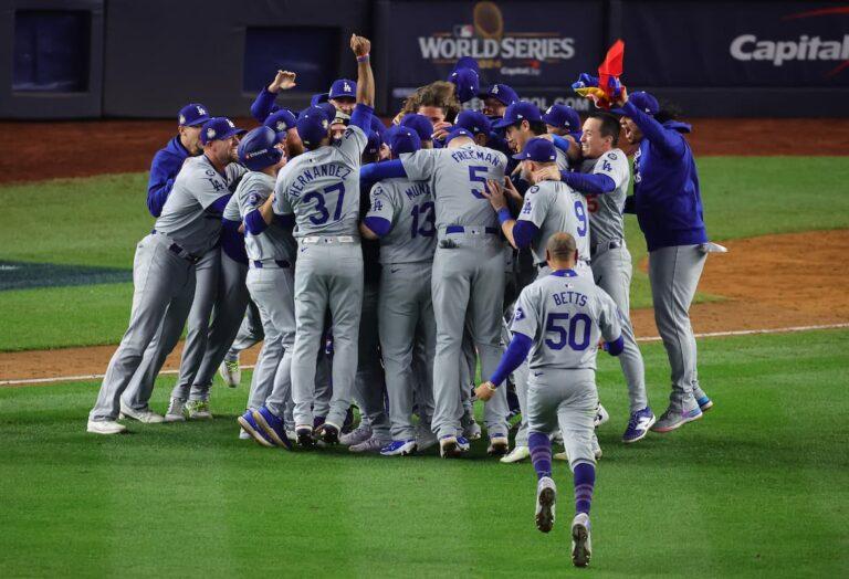Imagen: Dodgers remontan y se coronan campeones de la Serie Mundial