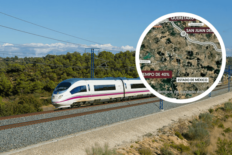 Imagen: Paradas confirmadas en Tren México-Querétaro tendrá estaciones en Hidalgo