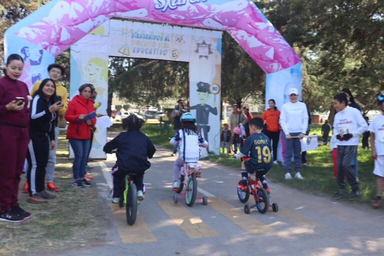 Imagen: Celebran nutrido Duatlón Infantil, en Pachuca