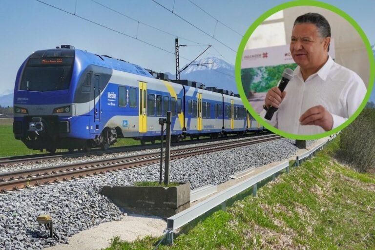 Imagen: Menchaca anuncia estación del Tren México-Querétaro en Tula