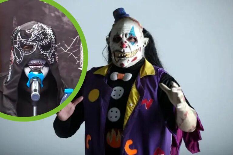 Imagen: El apoyo del hidalguense Monster Clown en los inicios de Pentagon Jr. y Rey Fénix