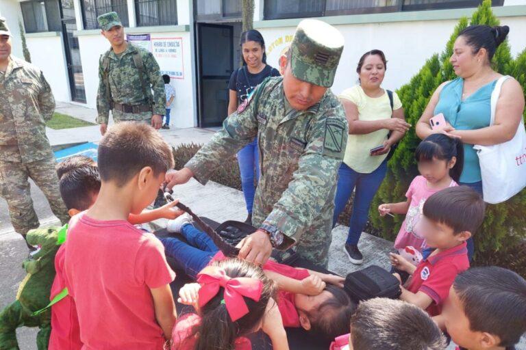 Imagen: ¿Conoces la labor del Ejército? Asiste a las visitas guiadas en el 84 Batallón de Huejutla