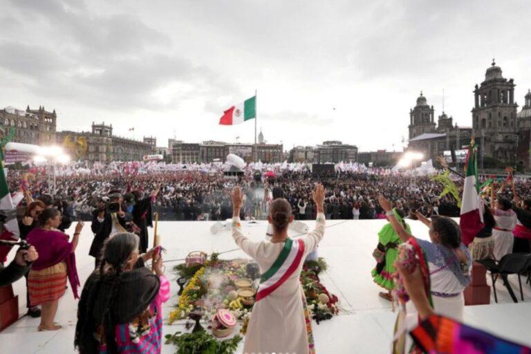 Imagen: “Eres la voz de las mujeres”, dicen indígenas a Claudia Sheinbaum