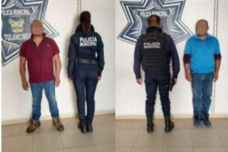 Imagen: Detienen a dos hombres en Tulancingo, ¿qué hicieron?