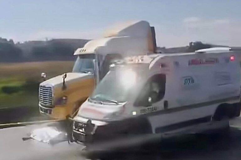 Imagen: Por atropellamiento, muere chofer en la México-Querétaro