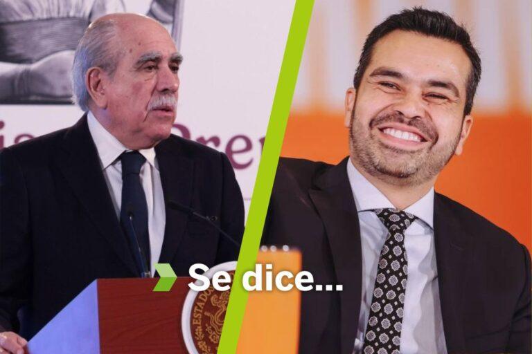 Imagen: Se dice… que Pablo Gómez, Jorge Álvarez Máynez, Christian Fernando Valderrama Uribe y más