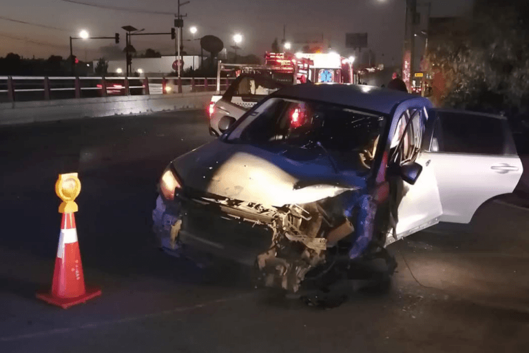 Imagen: Accidente en la México-Pachuca deja a un conductor gravemente lesionado