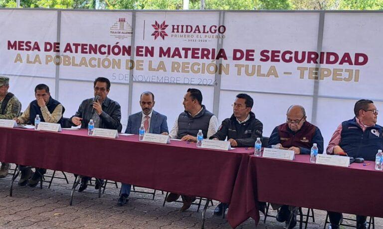 Imagen: Confirman tulenses crisis de inseguridad durante mesa de la paz