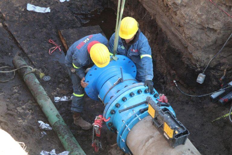Imagen: Concluye Caasim la rehabilitación del tramo 6 del acueducto Téllez