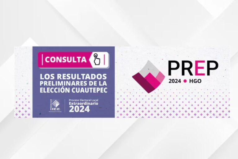 Imagen: ¿Cómo van los resultados preliminares del PREP de la elección extraordinaria en Cuautepec 2024?