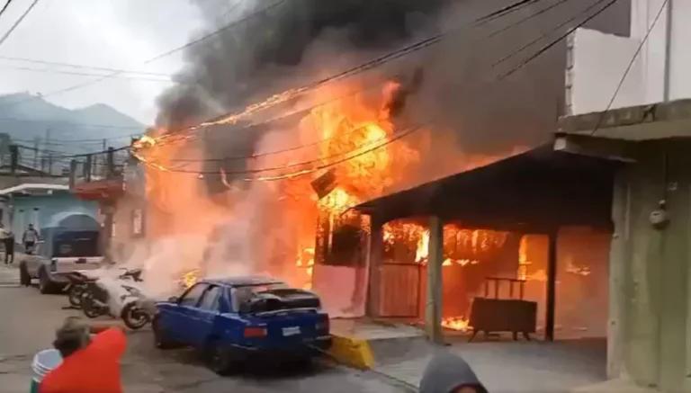Imagen: Tragedia en Veracruz: Incendio en una vivienda cobra la vida de una menor de edad
