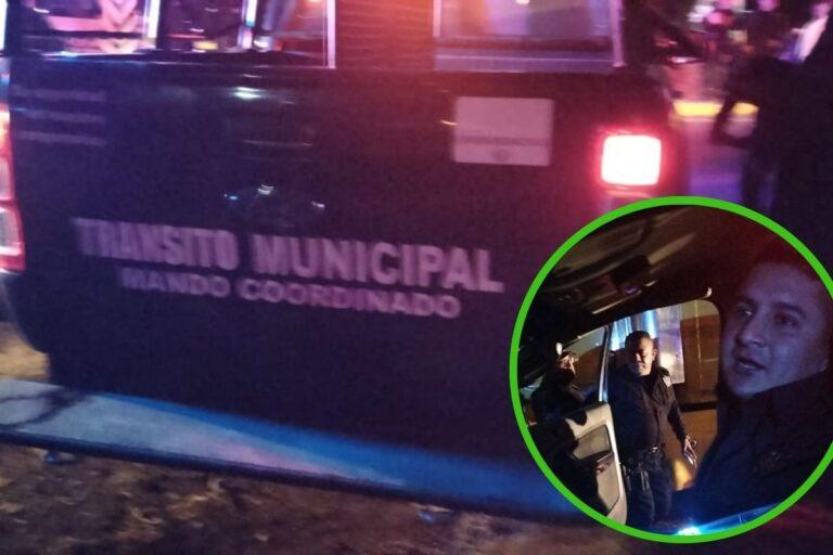 Imagen: Policías golpean a persona con discapacidad en Epazoyucan