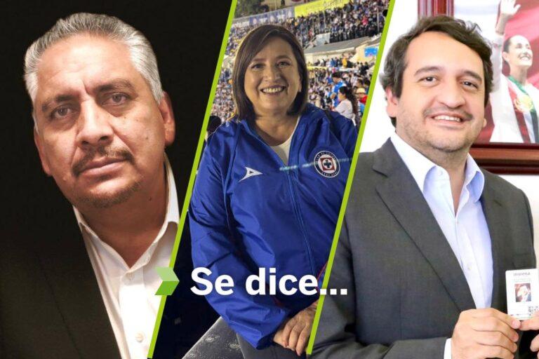 Imagen: Se dice… que Guadalupe Acosta, Xóchitl Gálvez, Andrés López Beltrán y más