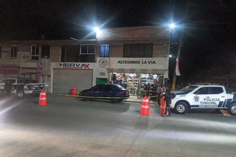 Imagen: Hombre es baleado en Tlaxcoapan; agresores escapan encapuchados