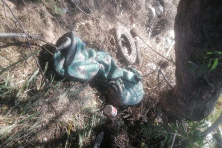 Imagen: Hallan cuerpo sin vida envuelto en una cobija en Tulancingo