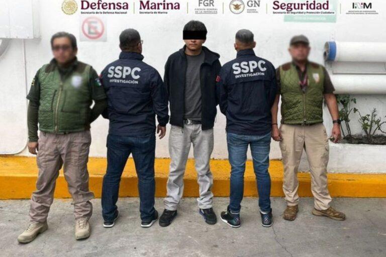 Imagen: Detienen en Cdmx a joven buscado en Estados Unidos