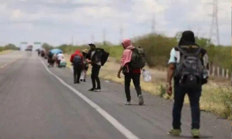 Imagen: Migrantes de Hidalgo venden pertenencias ante un posible regreso, afirma asociación