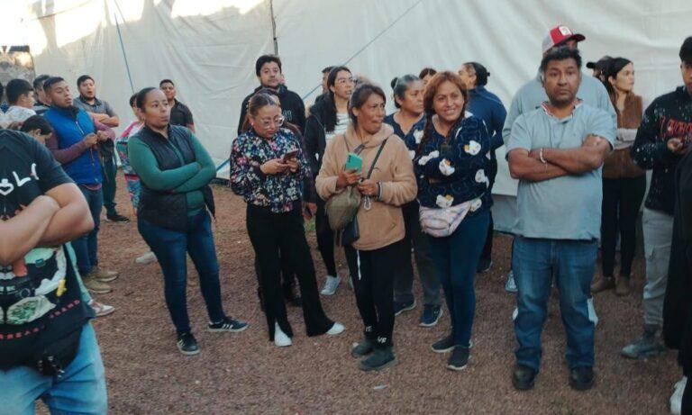 Imagen: En Tizayuca, piden comerciantes de Bazar Navideño ser reubicados