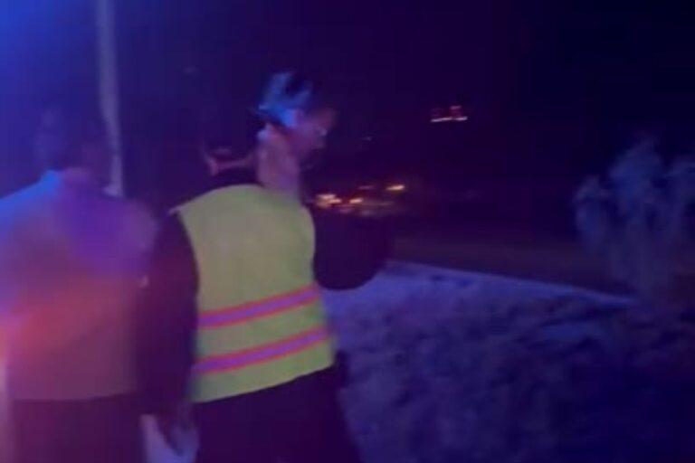 Imagen: Mujer agrede a agentes de Pachuca porque intervinieron a su hijo en el operativo alcoholímetro