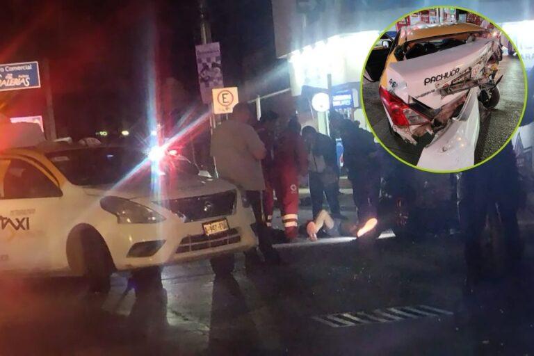 Imagen: Accidente en el bulevar Felipe Ángeles deja dos lesionados en Pachuca