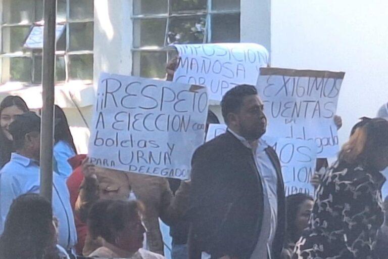 Imagen: Rechazan presunta imposición de delegado en Tezontepec de Aldama