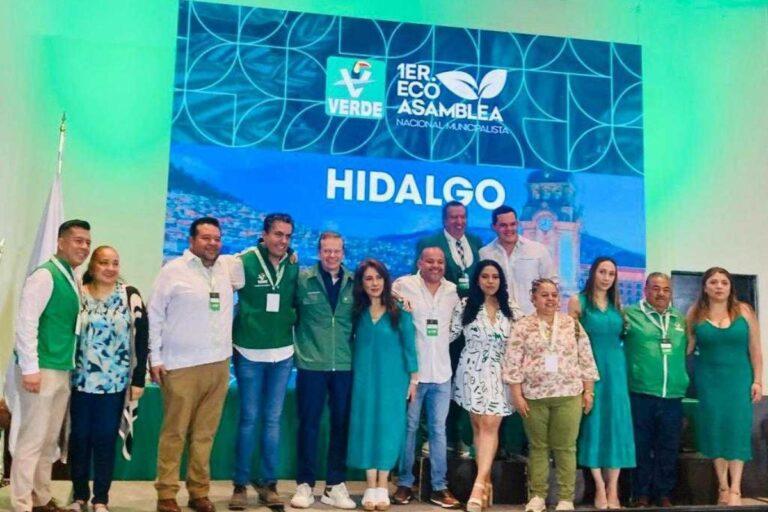 Imagen: Participa dirigente distrital de Huejutla en la asamblea de PVEM