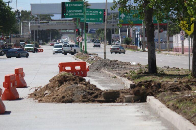 Imagen: Bulevares rehabilitados en Pachuca aún presentan detalles