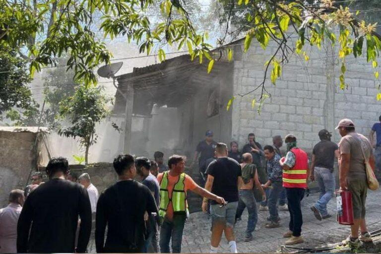 Imagen: Emergencia en Jaltocán: explosión de polvorín moviliza a cuerpos de rescate