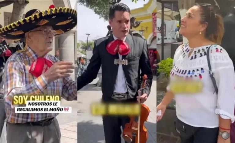 Imagen: Don Alfonso, el abuelito chileno que viajó a México para cantar con mariachi