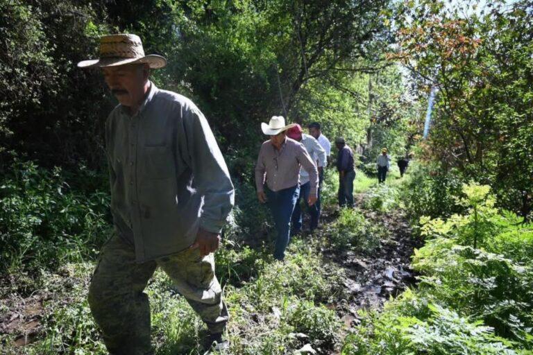 Imagen: Secretario de Agricultura de Hidalgo recorre Chilcuautla