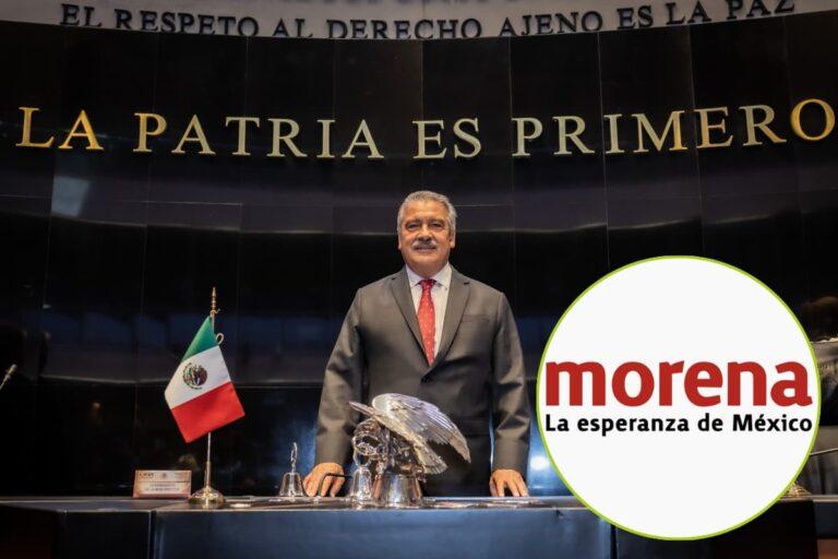 Imagen: Senador de Morena denuncia agresión en reunión en Michoacán